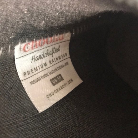 Chooka Pressed Flowers East Lake Chelsea Rain Boot - Picture 8 of 9